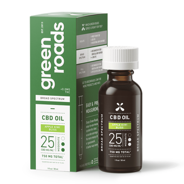 Greenroads-Apple Kiwi-Oil-750mg