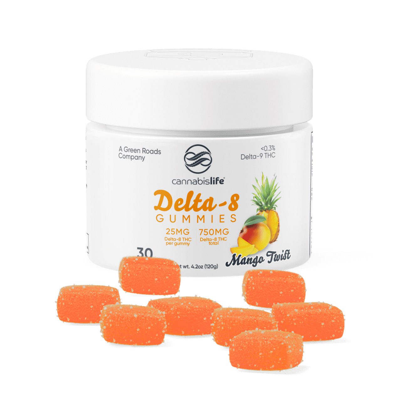 Delta 8 Gummies, 25MG Delta 8 THC Gummies