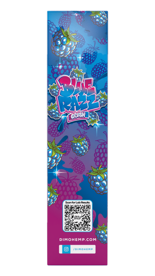 dimo disposable blue razz crush