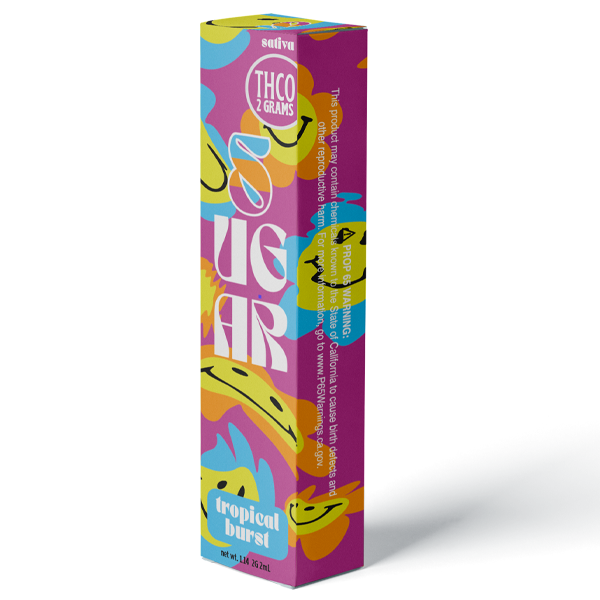 Trippy Sugar THCO Disp. Tropical Burst