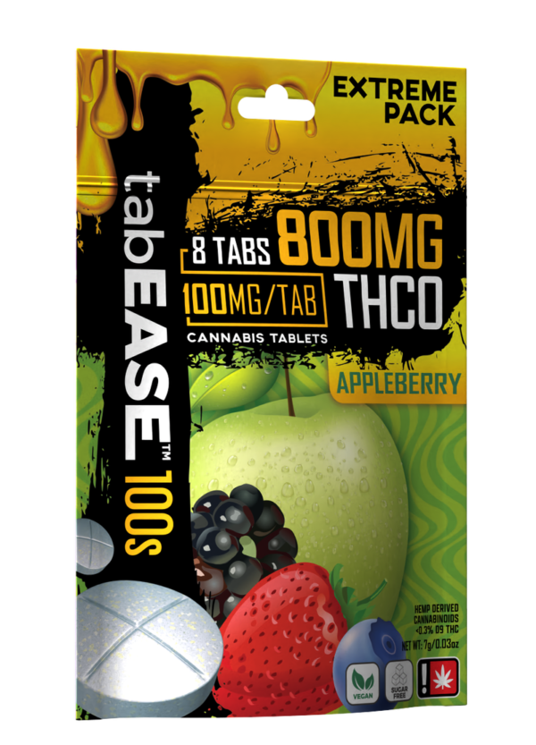 800MG THCO TabEASE 100s Appleberry 8pc