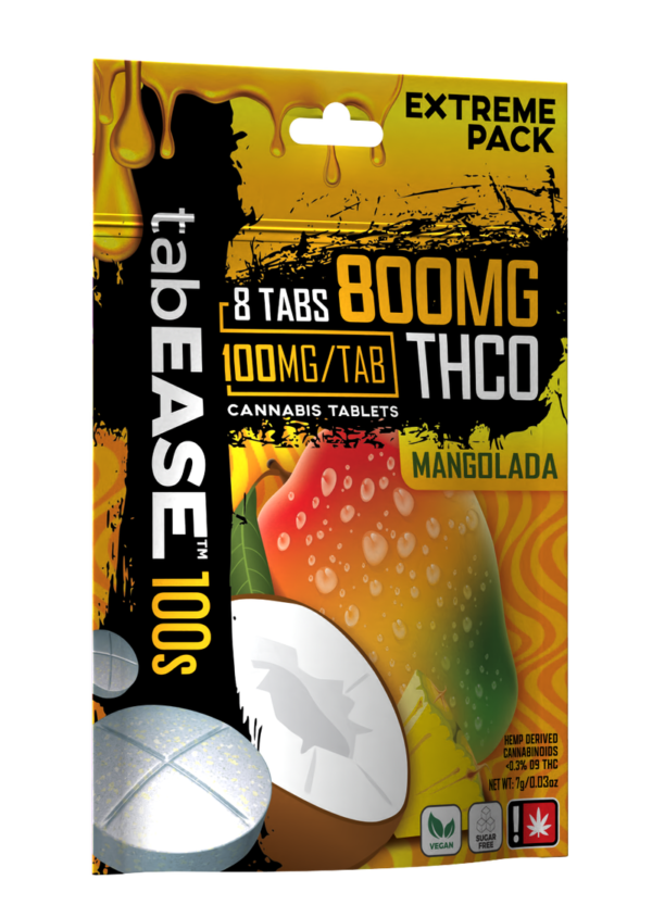 800MG THCO TabEASE 100s Mangolada 8pc