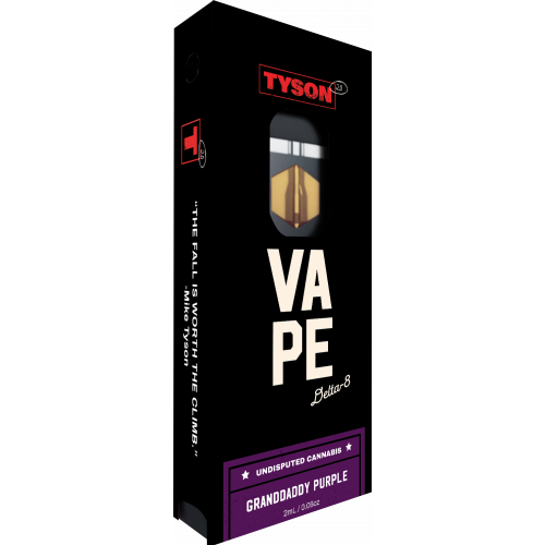 Tyson 2.0 2g Delta-8 Disposable Granddaddy Purple