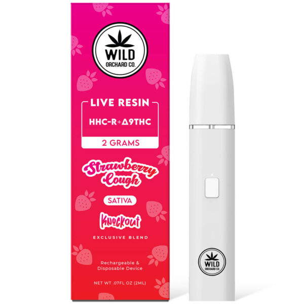 Wild Orchard Knockout Vape 2g Strawberry Cough