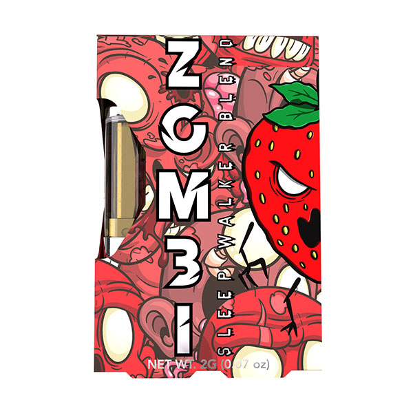 zombi sleep walker blend 2g cartridge sour strawberry