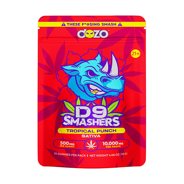 Dozo-D9-Smashers-Gummies-10000mg-Tropical-Punch