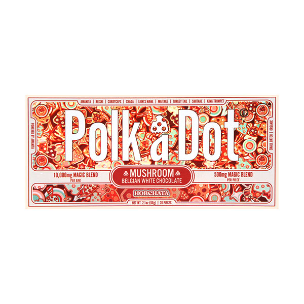 Polk A Dot Mushroom Blend Chocolate Bar 10000mg horchata