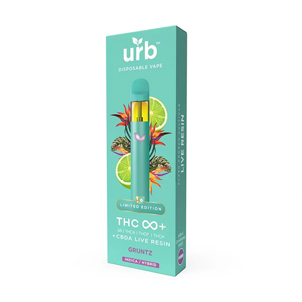 Urb THC Infinity Disposable Vape 3g gruntz