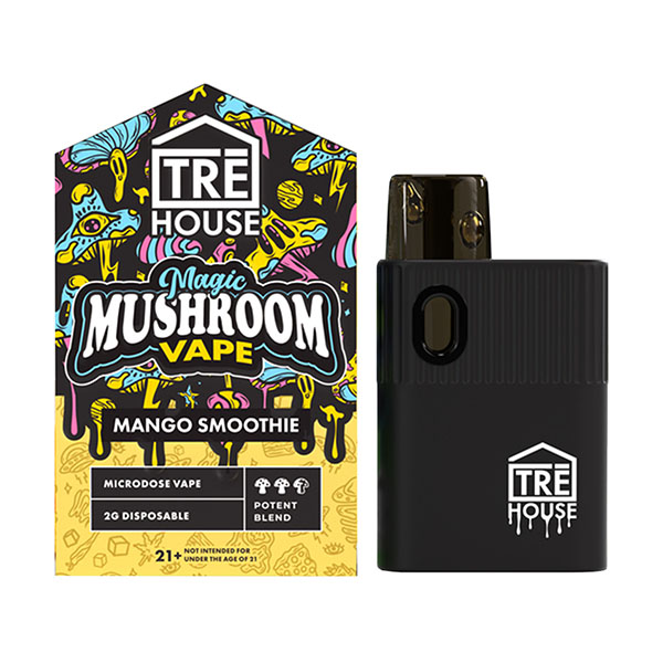 Tre House Magic Mushroom Vape 2g mango smoothie