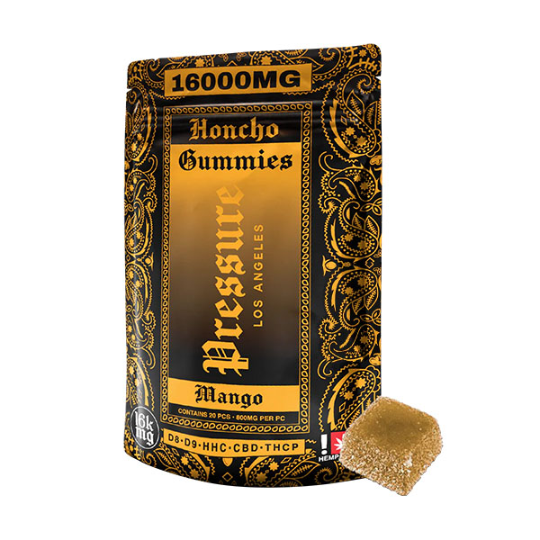 Pressure Honcho Gummies (20ct) 16000mg Mango