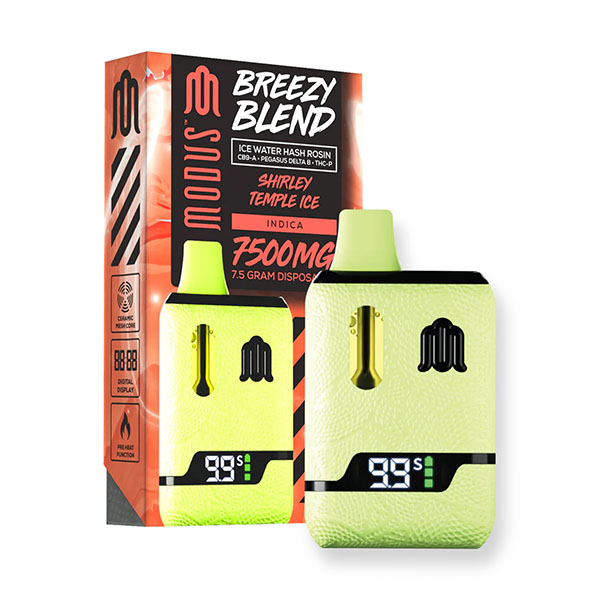 Modus Breezy Blend Disposable 7.5g Shirley Temple Ice