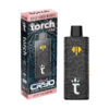 torch cyro thca disposable 7.5 gram rose gold runtz