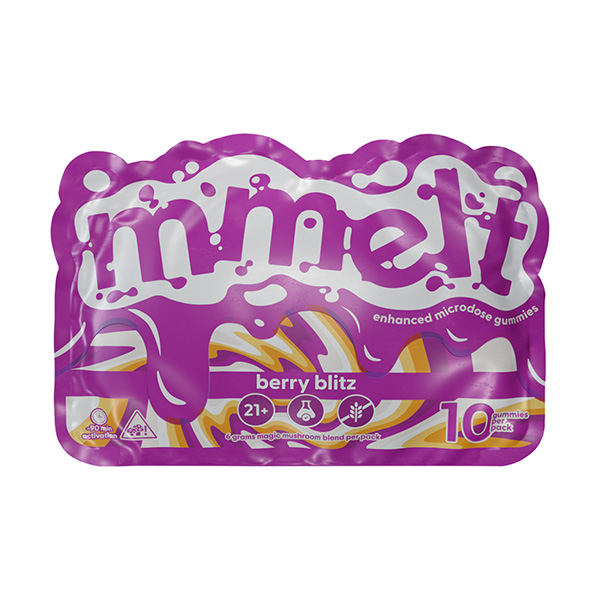 Mmelt-Mushroom-Gummies-by-Cali-Extrax-10-Count-Berry-Blitz
