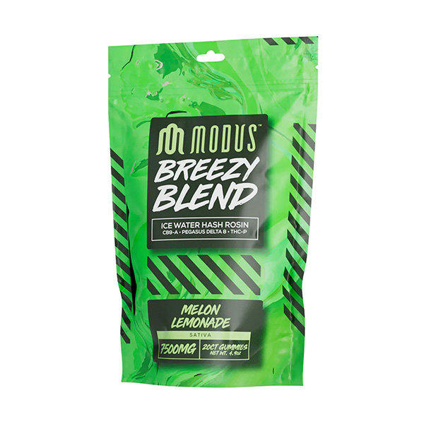 Modus Breezy Blend Gummies (20ct) 7500mg Melon Lemonade