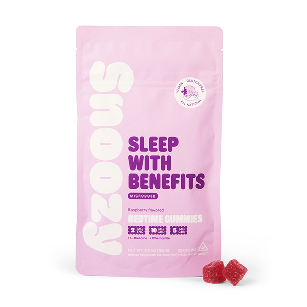 Snoozy Sleep Microdose Gummies - (20ct) 340mg