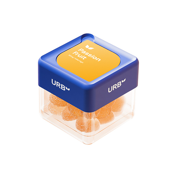 Urb Mile High Skybites Gummies (10ct) 50mg passion fruit