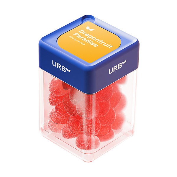 Urb Skybites Red Eye Gummies (30ct) 7500mg dragonfruit paradise