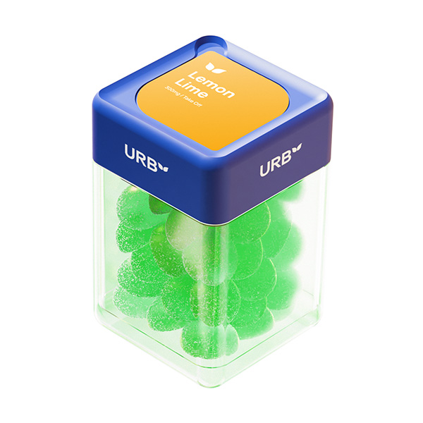 Urb Skybites Take Off Gummies (30ct) 300mg lemon lime