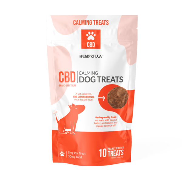 Hempzilla Calming CBD Pet Treats 10 count