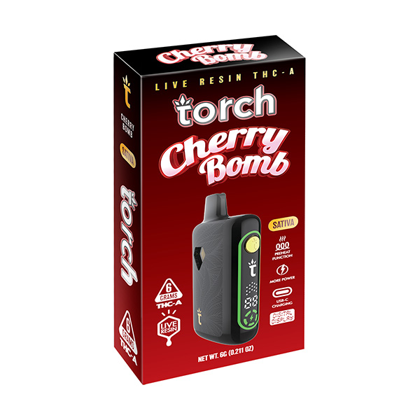 Torch Pulse Live Resin THC-A Device 6g Cherry Bomb