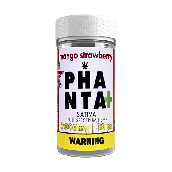 Phanta D9 D8 Gummies (30ct) 7000mg mango strawberry