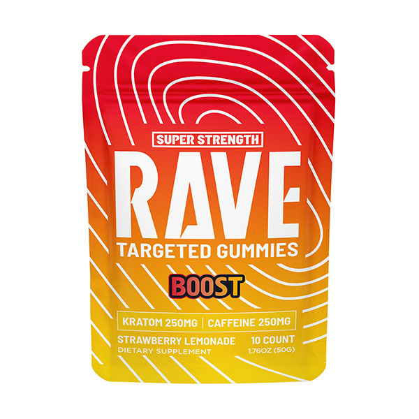Rave Boost Gummies | (10ct) 500mg