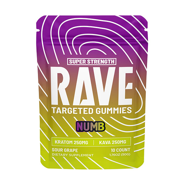 Rave Numb Gummies | (10ct) 500mg