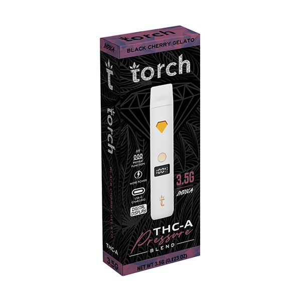 Torch-THCA-Pressure-Blend-Disposable-3.5g-Black-Cherry-Gelato