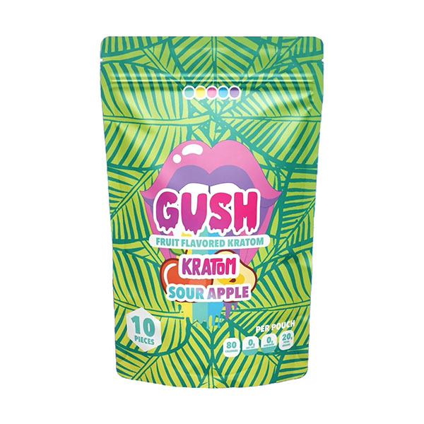 gush-kratom-gummies-200mg-sour-apple