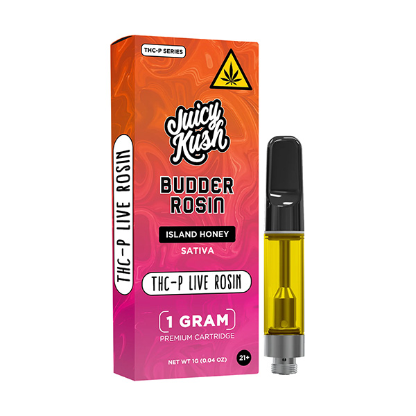Juicy Kush Budder Rosin THC‑P Cartridge | 1g - Image 7