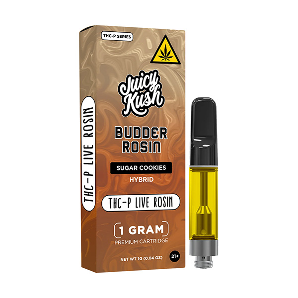 Juicy Kush Budder Rosin THC‑P Cartridge | 1g - Image 10