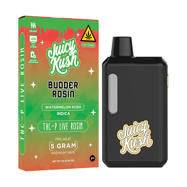 Juicy-Kush-Budder-Rosin-THCP-Disposable-5g-Watermelon-Kush