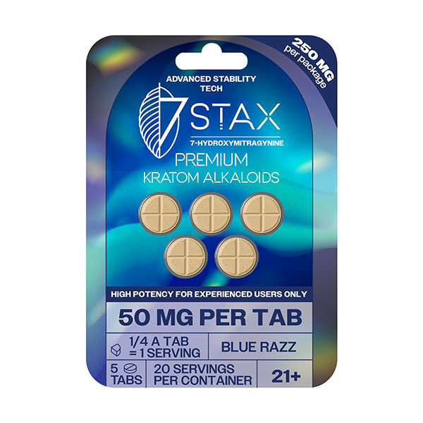 7Stax-7-OH-Tablets-(5ct)-250mg-Blue-Razz