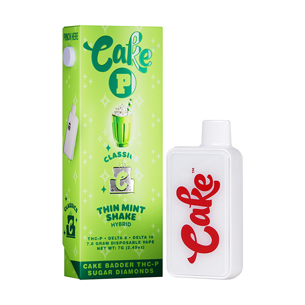 Cake-D8-THCP-Sugar-Diamonds-Disposable-7g-Thin-Mint-Shake