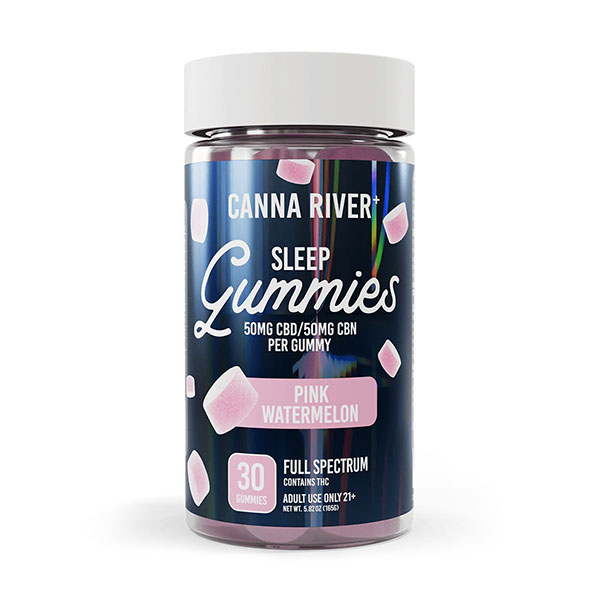 Canna-River-Full-Spectrum-Sleep-Gummies-30-Count-Pink-Watermelon