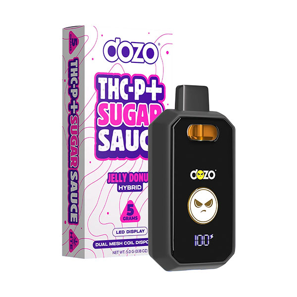 Dozo-THC-P-Sugar-Sauce-Disposable-5g-Jelly-Donut