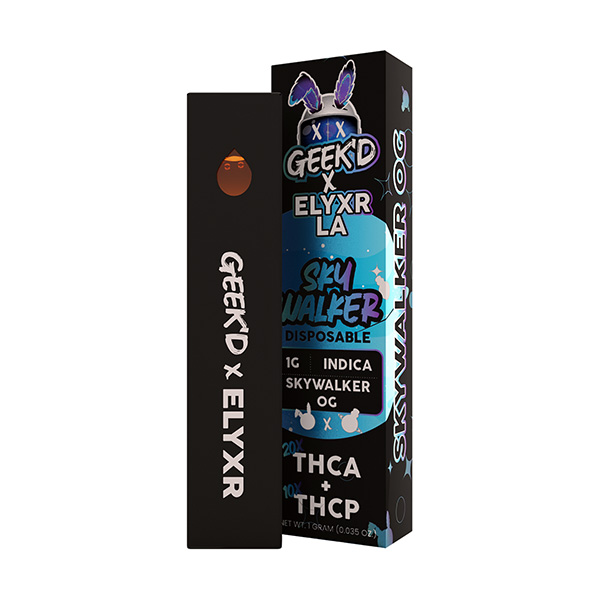 Geek’d-x-Elyxr-LA-Skywalker-Disposable-Vape-1g-Skywalker-OG