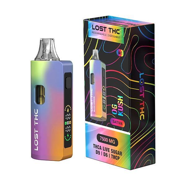 Lost-THC-V2-THCA-Live-Sugar-Disposable-Rainbow-Edition-7.5g-OG-Kush