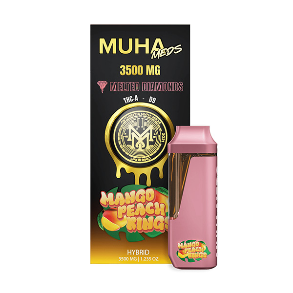 Muha-Meds-Melted-Diamonds-Disposable-3.5g-Mango-Peach-Rings