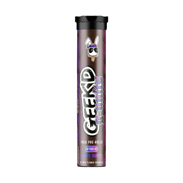 Geek'd-G-Units-THCA-Pre-Rolls-1g-Grape-Runtz
