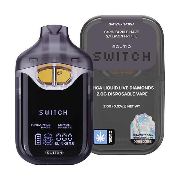 Boutiq-Switch-Liquid-Diamonds-Vape-2g-Pineapple+Lemon-Freeze