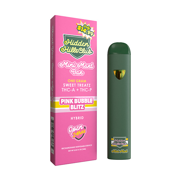 Hidden-Hills-Sweet-Treatz-Mini-Mart-Bar-Vape-1g-Pink-Bubble-Blitz