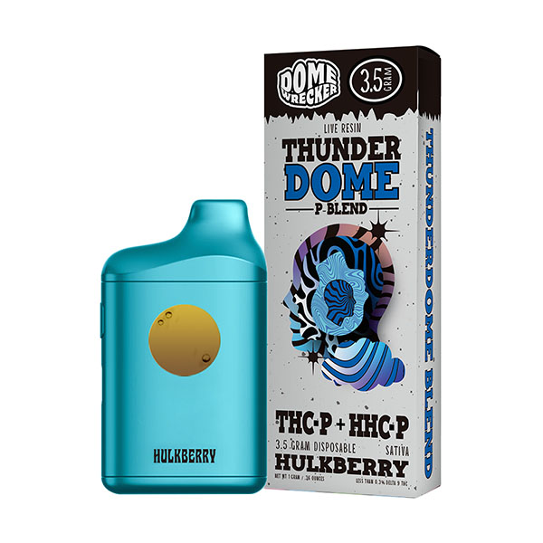 Dome-Wrecker-Thunder-Dome-P-Blend-Disposable-3.5g-Hulkberry