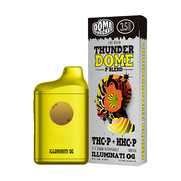 Dome-Wrecker-Thunder-Dome-P-Blend-Disposable-3.5g-Illuminati-OG