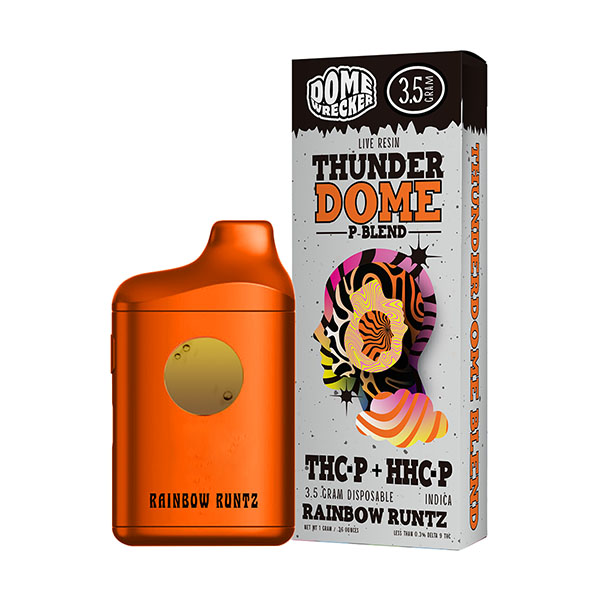 Dome-Wrecker-Thunder-Dome-P-Blend-Disposable-3.5g-Rainbow-Runtz