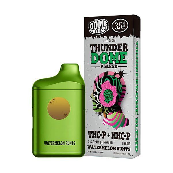 Dome-Wrecker-Thunder-Dome-P-Blend-Disposable-3.5g-Watermelon-Runtz
