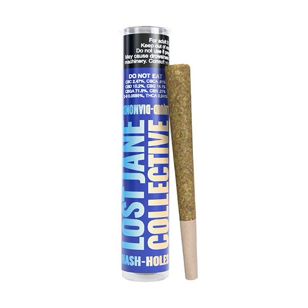 Lost-Jane-Collective-THC-A-Hash-Holes-Pre-Roll-1g-Berries-n-Cream