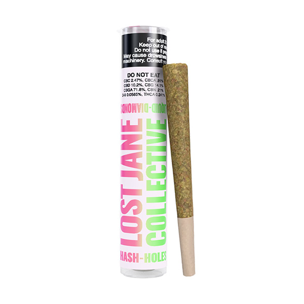 Lost-Jane-Collective-THC-A-Hash-Holes-Pre-Roll-1g-Pink-Apple-Punch