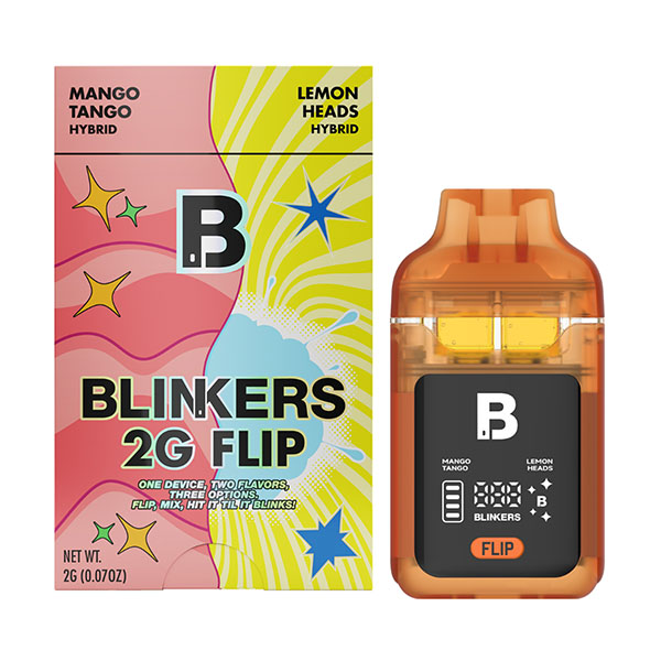 Blinkers-Flip-THC-A-Disposable-2g-Mango-Tango-x-Lemon-Heads