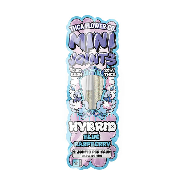 Elyxr-THCA-Flower-Co-Mini-Joints-2-Count-Blue-Raspberry